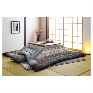 ニトリ　ハイタイプ　コタツ　イオン掛け布団付き ハイタイプこたつ掛布団 フルド 225×225cm(ブラウン) | ニトリネット