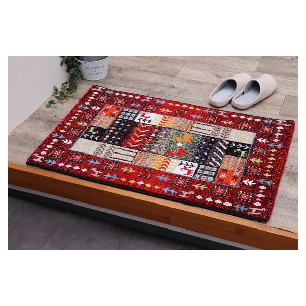 ウィルトンマット イビサ(レッド-60×90cm)