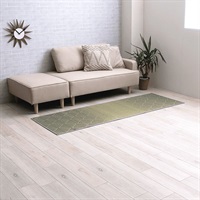 国産い草ラグ　DXマスクロス(ブルー-70×200cm)