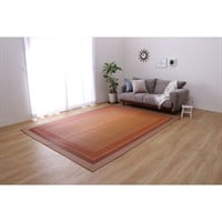 国産い草ラグ　DXランクス(ベージュ-95×150cm)