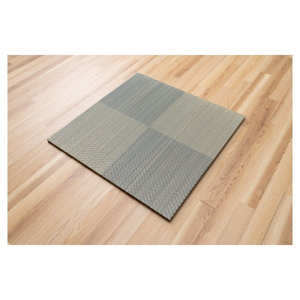 ユニット畳 シンプルノア(ブルー-単品（1枚入り）)