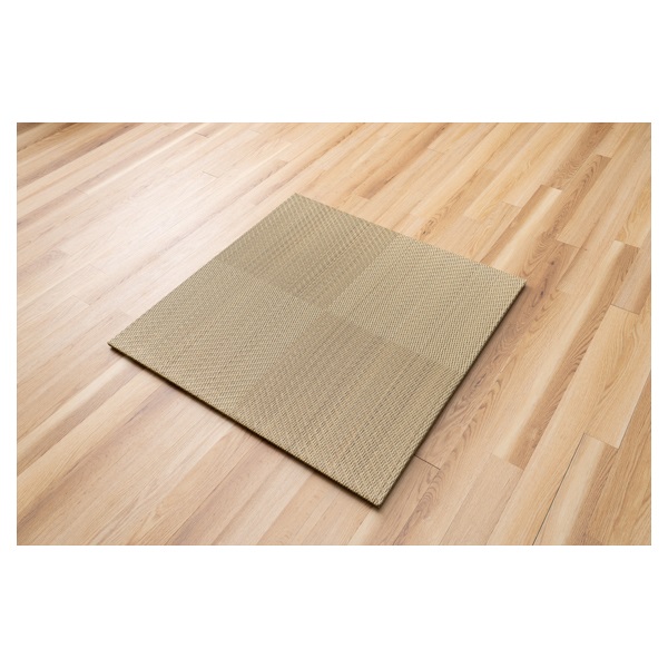 ユニット畳 シンプルノア(ブラウン-単品（1枚入り）)