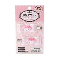 サンリオ マイメロディ 前髪クリップ キルトリボン