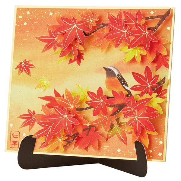 グリーティングカード 紅葉色紙 | イオンスタイルオンライン 衣料品