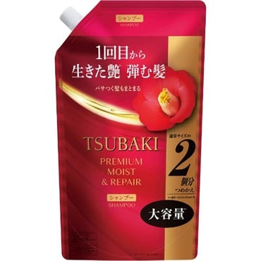 TSUBAKI プレミアム モイスト&リペア シャンプー つめかえ用  大容量 600ml ツバキ ファイントゥデイ