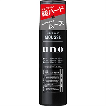 UNO スーパーハードムース f 180g ファイントゥデイ