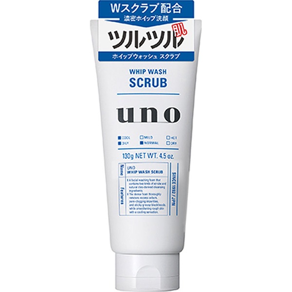 UNO ホイップウォッシュ f 130g ファイントゥデイ(スクラブ)