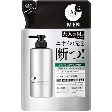 AGデオ24メン 薬用メンズボディクレンズ かえ 420mL ファイン