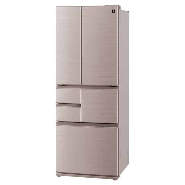 SHARP　6ドア冷凍冷蔵庫　502L　SJ-X504R-N【標準配送料2000円＋標準設置料6000円別途】(SJ-X504R-N)