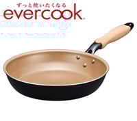 【新品】エバークックフライパン ガス火、IH 対応26cm 20cm evercook エバークック ガス火専用フライパン 500日保証