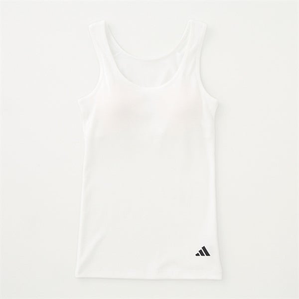 adidas(アディダス) タンクトップ カップ付き リブフライス生地 女の子 adidas(アディダス) タンクトップ カップ付き リブフライス生地 女の子
