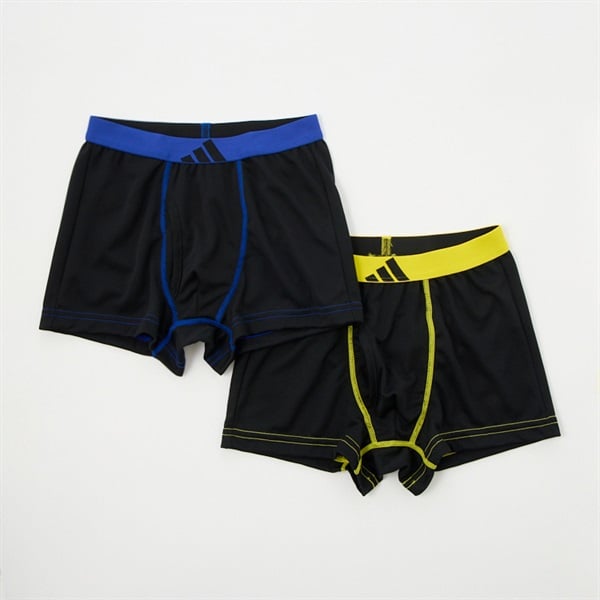 adidas(アディダス) ボクサーパンツ2枚組 メッシュ素材 男の子 キッズ