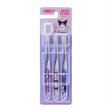 サンリオ クロミ クリア歯ブラシ3P 4550624192606