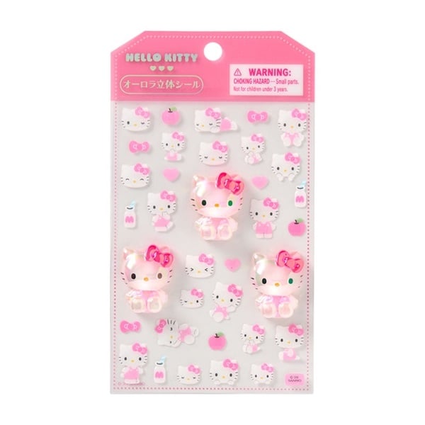 サンリオ ハローキティ オーロラ立体シール 4550624225229(4550624225229)