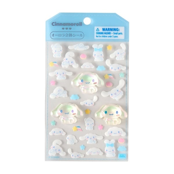 サンリオ シナモロール オーロラ立体シール 4550624225311(4550624225311)
