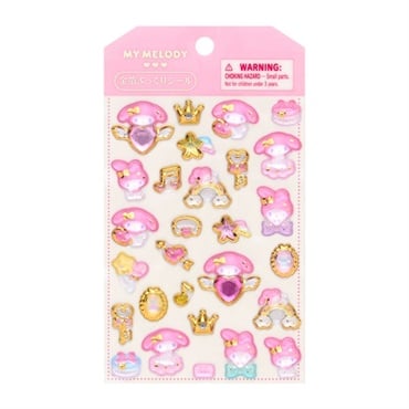 サンリオ マイメロディ 金箔ぷっくりシール 4550624226257