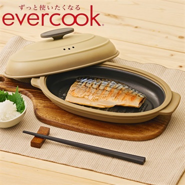 ecercook　エバークック　アルミ製電子レンジ調理器具　オーバル