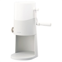 手動 ふわふわとろ雪かき氷器(グレー)