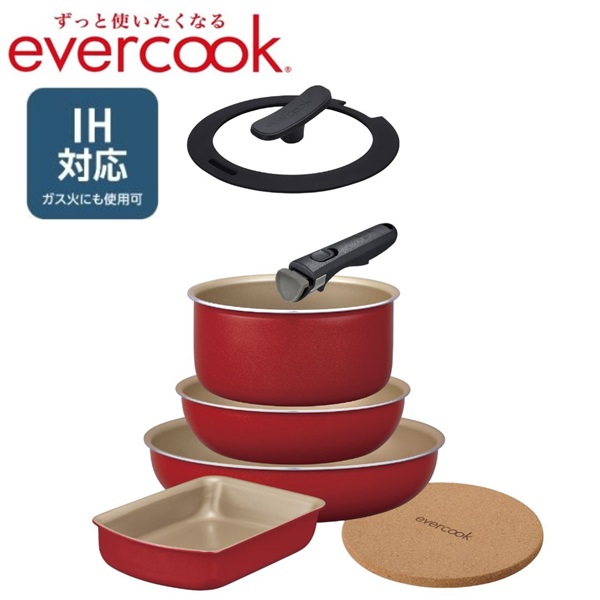 evercook エバークック IH対応8点セット | イオンスタイルオンライン