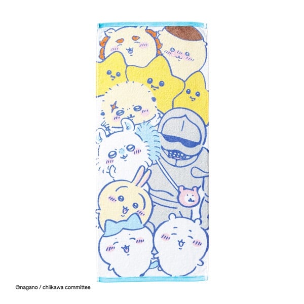 ちいかわ フェイスタオル(「ハイ！チーズ！」)