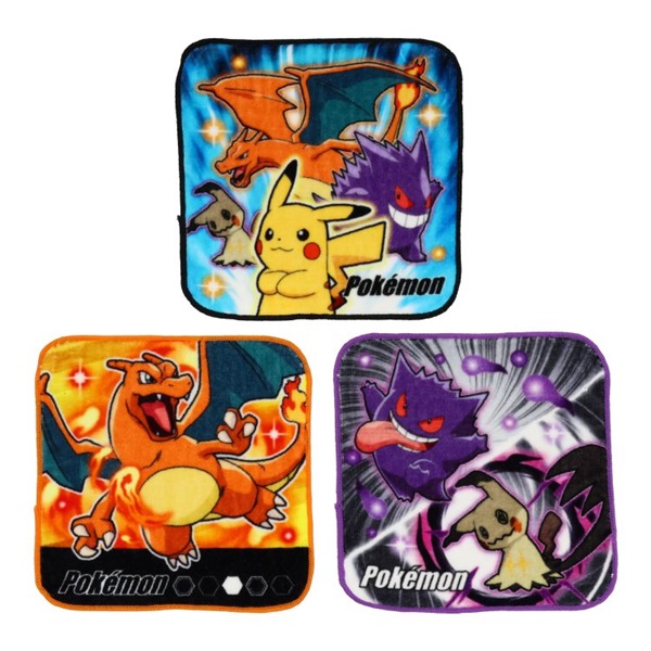 ポケットモンスター 3枚組ミニタオル ポケットモンスター