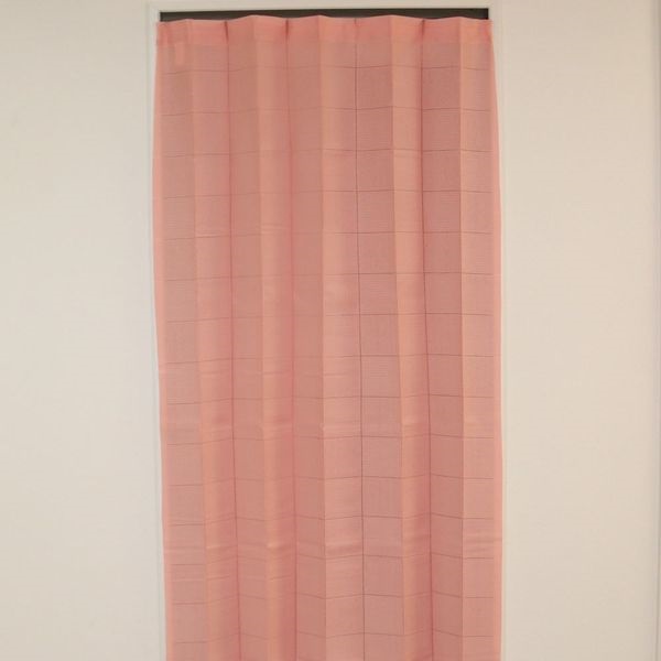 間仕切りレース　シスター(ピンク-100×250cm 1枚入)