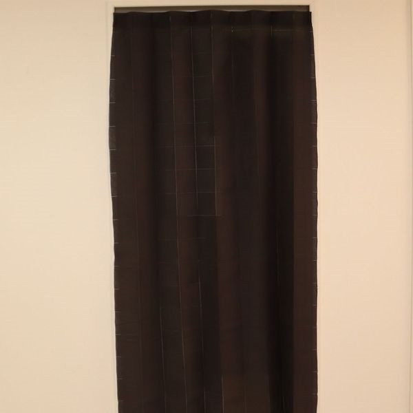 間仕切りレース　シスター(ブラウン-100×250cm 1枚入)