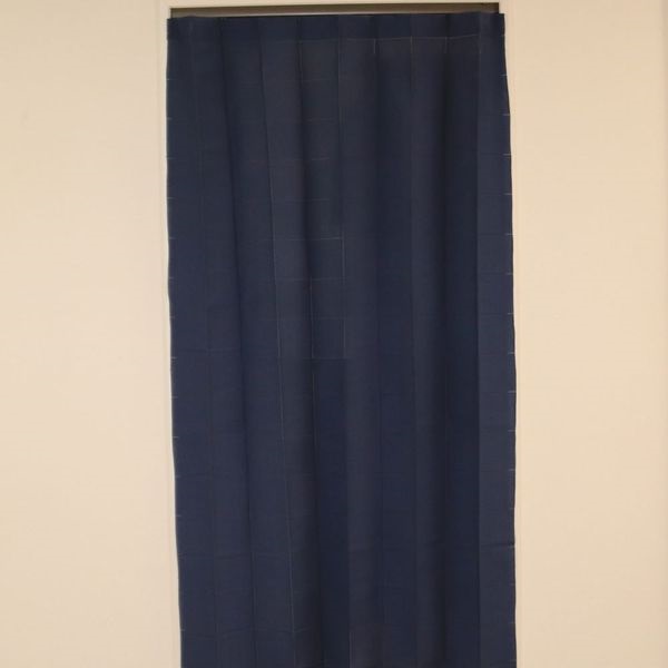 間仕切りレース　シスター(ネイビー-100×250cm 1枚入)