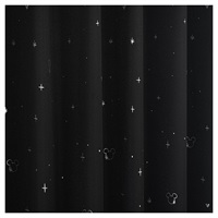 既成 4枚組 カーテン ミッキーマウス スター柄(100×135（133）cm)