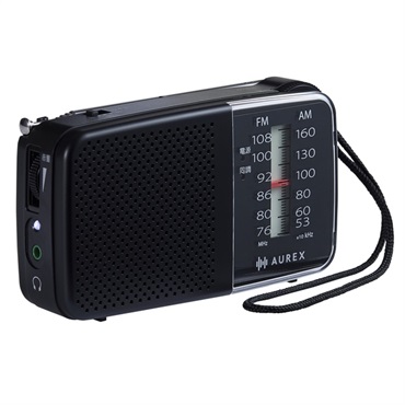 東芝 ワイドFM/AMラジオ LEDライト搭載 AX-HR20(K) | イオンスタイル