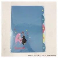 バーバパパ インデックス付きクリアファイル A4(パパ＆ママ)