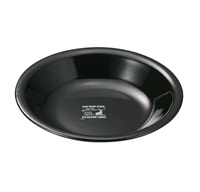 キャプテンスタッグ　CSブラックラベル ホーロープレート22cm(4560464260465)