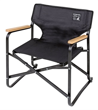 CSブラックラベル ロースタイルディレクターチェア＜ミニ＞ キャプテン