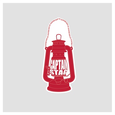 キャプテンスタッグ デザインステッカー(ランタン／43×95mm)