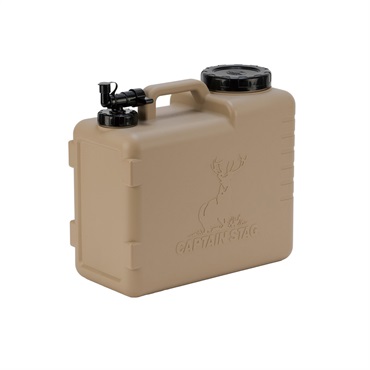 キャプテンスタッグ　NEWボルディウォータータンク　10L(ベージュ)