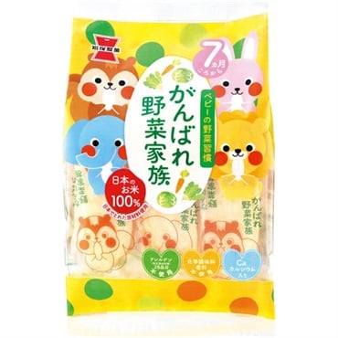 岩塚製菓 がんばれ野菜家族 7ヶ月頃～ おやつ ベビー