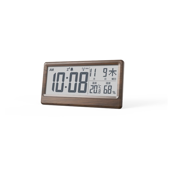 アデッソ 温度湿度表示付き電波時計 | イオンスタイルオンライン 衣料