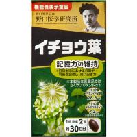 イチョウ葉 60粒 野口サプリメントシリーズ 野口医学研究所 【機能性