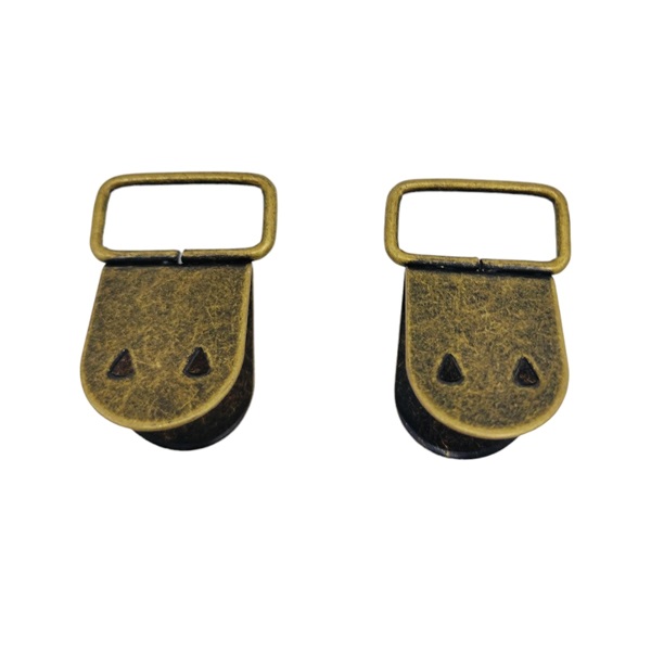 金無垢 鮑前金具 金無垢 鮑前金具 ホンダ ライブディオZX AF35 ゴールドフロント