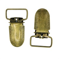 サスペンダー金具 アンティークゴールド(20mm)