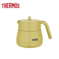サーモス　真空断熱ティーポット　TTE-450　THERMOS　保冷　保温(ベージュ)