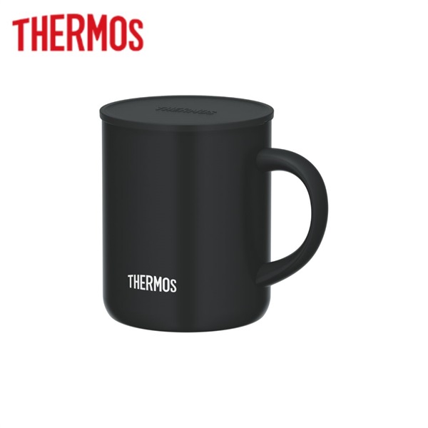 サーモス　真空断熱マグカップ　JDG-282/352/452　THERMOS　保温　保冷(スモークブラック-0.35L)