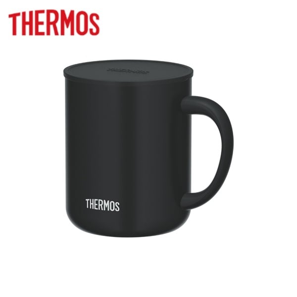 サーモス　真空断熱マグカップ　JDG-282/352/452　THERMOS　保温　保冷(スモークブラック-0.45L)