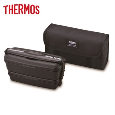 サーモス フレッシュランチボックス DJB-906W ディープブラック