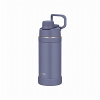 サーモス　真空断熱スポーツボトル　FJU750/1000/1500　水筒　マグボトル(アッシュブルー-0.75L)
