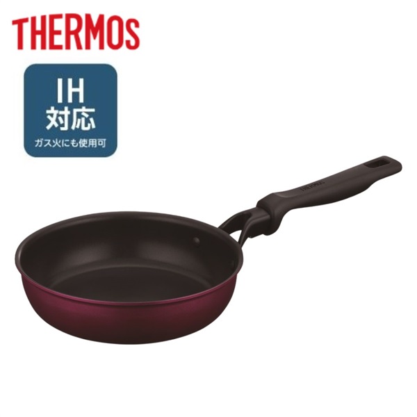 サーモス フライパン レッド IH対応 KFM-R THERMOS | イオンスタイル