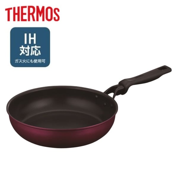 サーモス フライパン レッド IH対応 KFM-R THERMOS | イオンスタイル