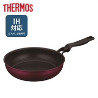 サーモス　フライパン　レッド　IH対応　KFM-R　THERMOS(26cm)