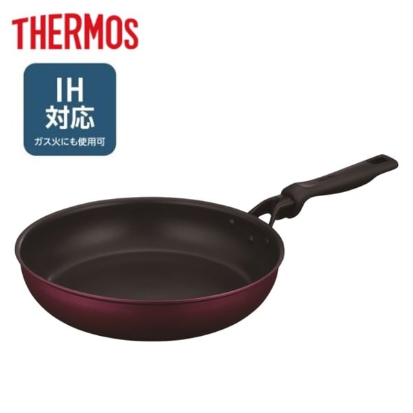 サーモス フライパン レッド IH対応 KFM-R THERMOS | イオンスタイル