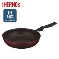 サーモス　フライパン　レッド　IH対応　KFM-R　THERMOS(28cm)